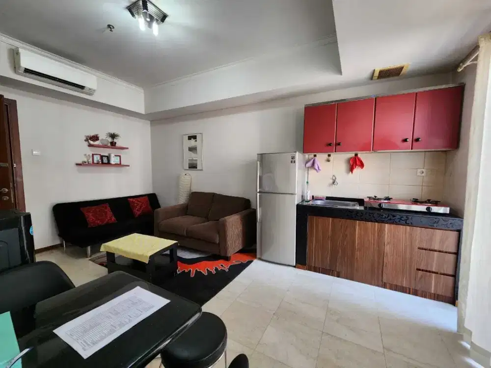 2BR+1 Furnished Apartemen Royal Mediterania Garden - Mall Central Park