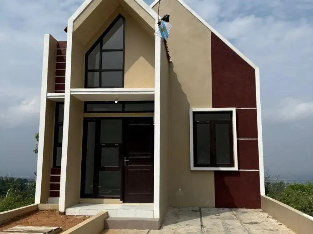 Dijual rumah dengan view gunung dan kota bandung murah meriah