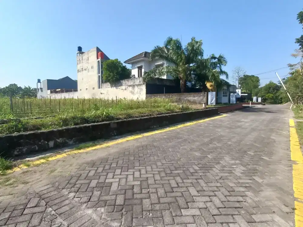 5 Menit Exit Tol Jogja: Dijual BU Tanah Kavling di Maguwoharjo Sleman