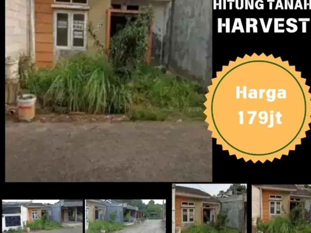 JUAL RUMAH TERMURAH HANYA 100JTAN HARVEST CITY