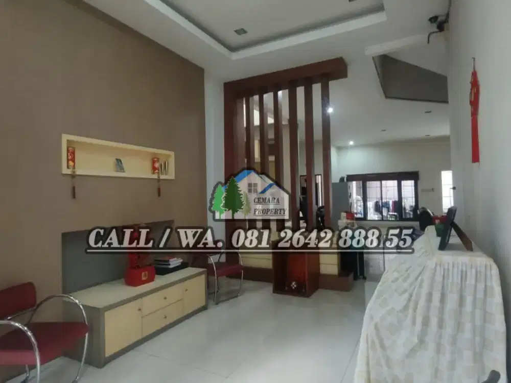 DIJUAL VILLA KOMP CEMARA ASRI JALAN BANGAU