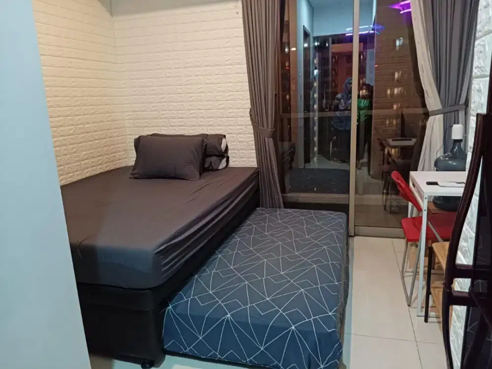 Studio Furnished Apartemen Taman Anggrek Residences - Jakarta Barat