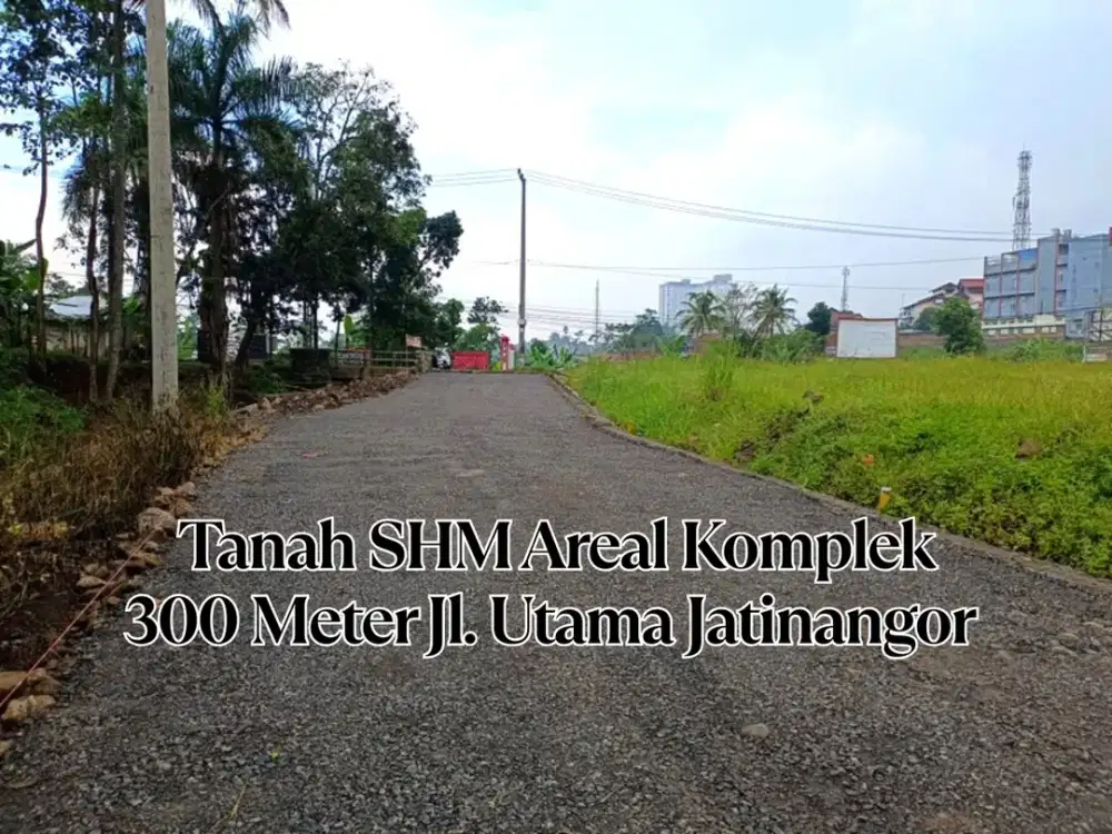 Tanah Kosan Padat Penduduk 300 Meter jl. Utama Jatinangor