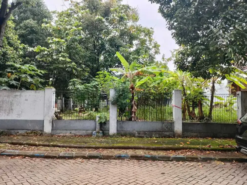 Dijual Kavling Hoek Dekat Perumahan Kejaksaan di Villa Serpong