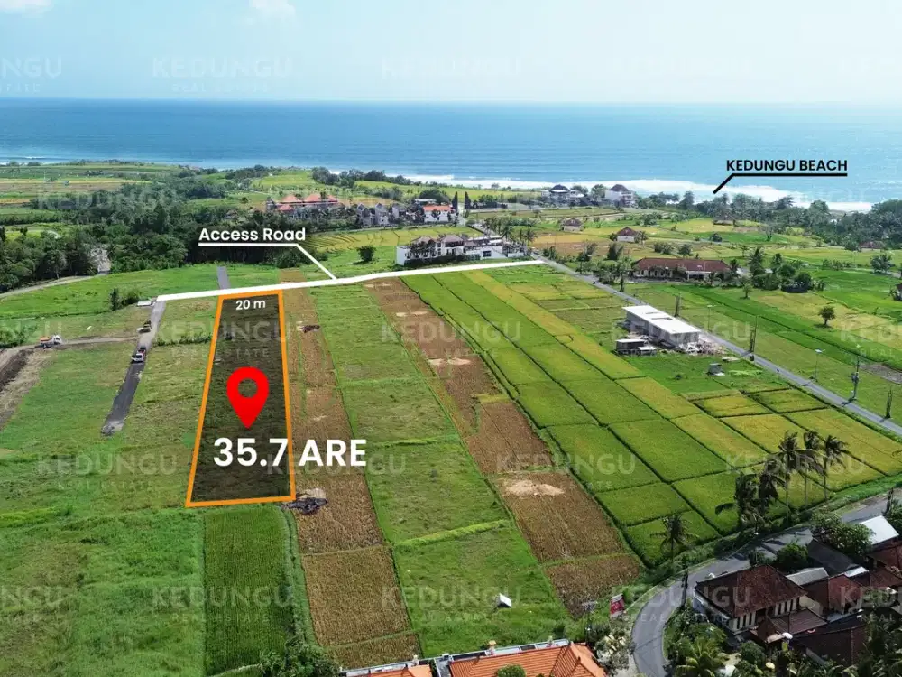 Land for Lease in Kedungu Beach, Bali – Ideal for Villa Complex