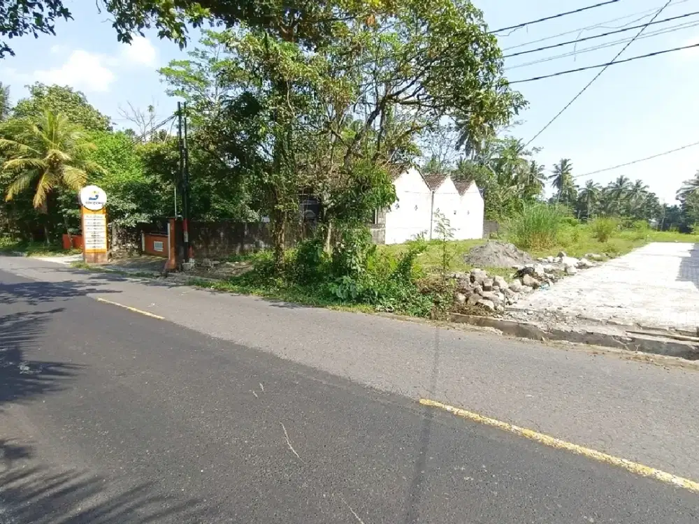 Siap AJB Tanah Dekat Polres Sleman Mangku Jalan Aspal