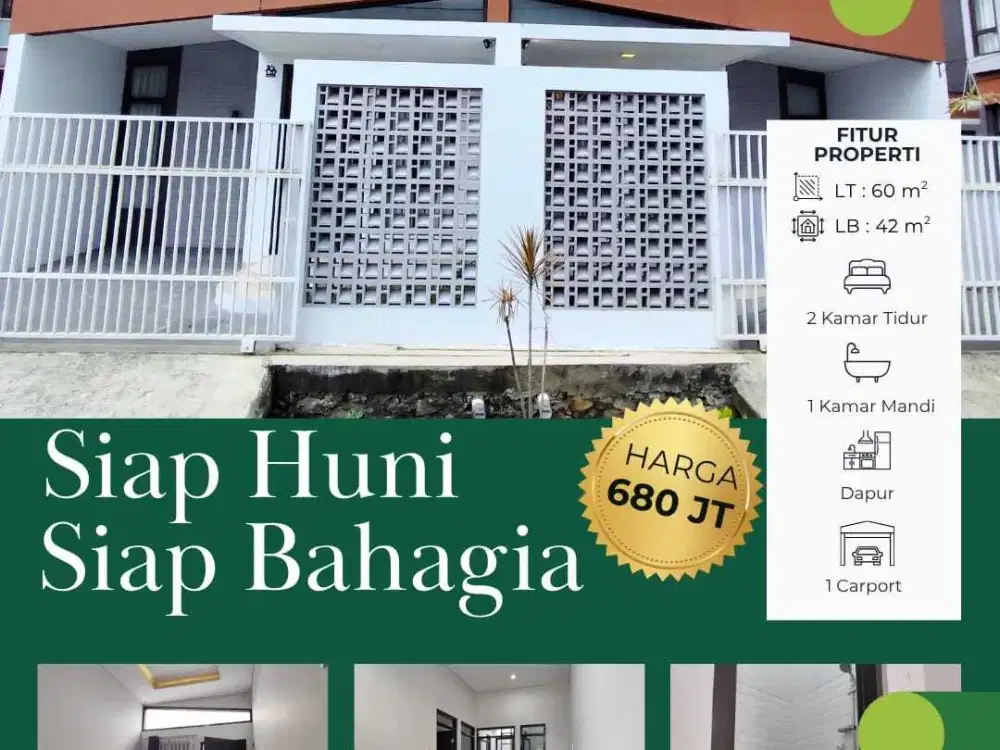 Rumah 1 Lt 2 kamar tidur di arcamanik antapani dkt cikutra dan gatsu