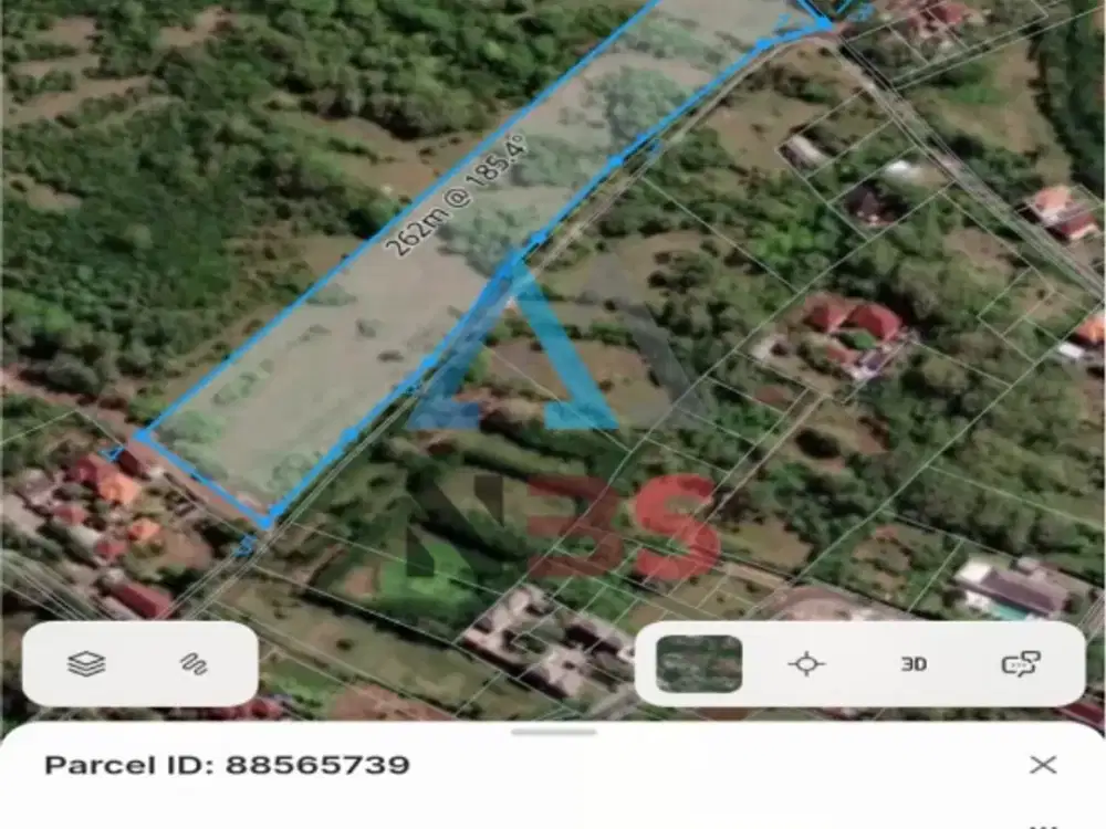 Freehold for sale Tanah Ocean View Ungasan