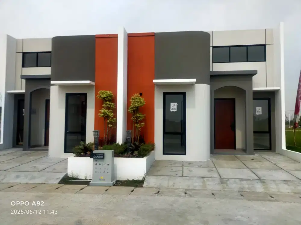 Rumah cluster di Sepatan