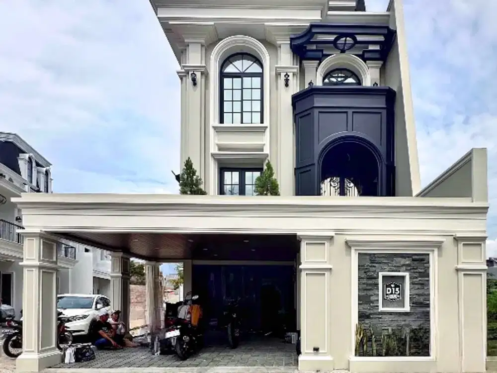 Rumah Baru Modern Classic Private Poll Rooftop Di Komplek Jagakarsa