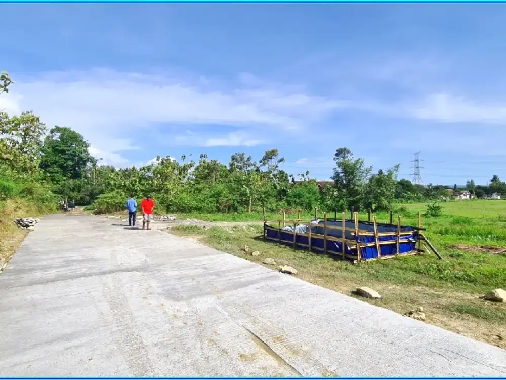 Tanah Siap Balik Nama Dekat Pasar Bantul Lokasi Premium