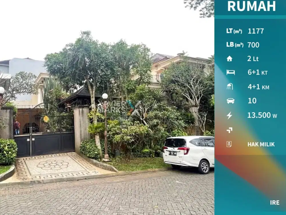 Rumah Sultan Mewah Double Hook Di Villa Puncak Tidar Malang (OLX592)