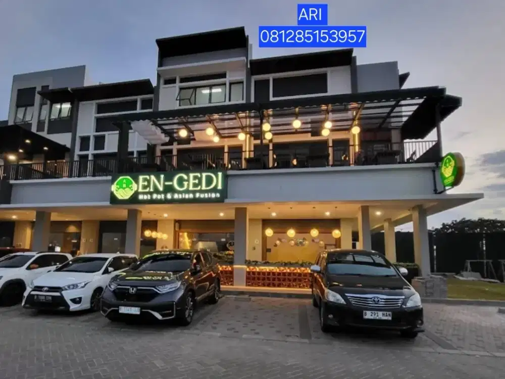 Ruko besar banget 5x20 3lantai MELODY COMMERCIAL summarecon free