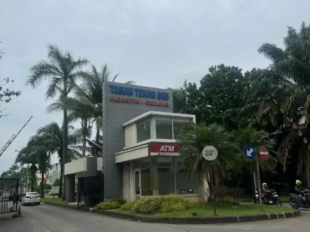 Gudang Taman Tekno Siap Pakai Akses Toll Mudah Taman Tekno BSD city