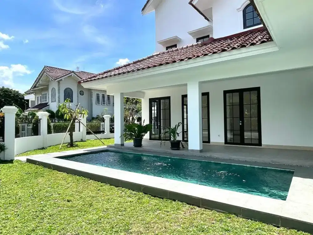 Lebak Bulus Brand New Renovated French Mediterranean Dalam Komplek