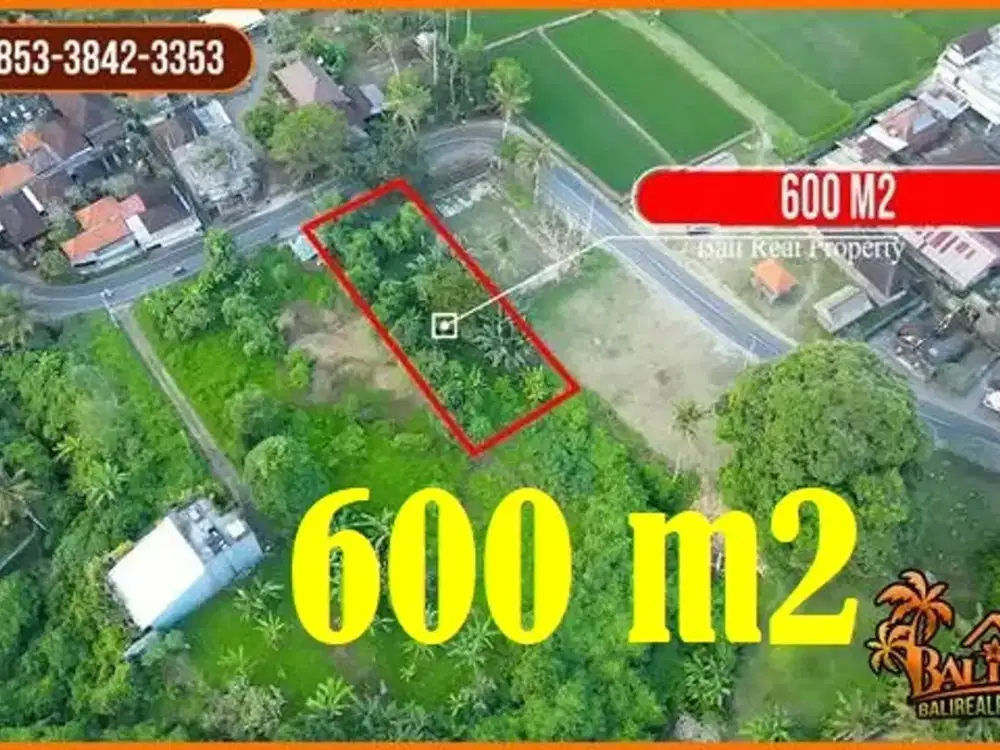 Posisi Hook Pinggir Jalan 6 Are Potensial untuk Villa