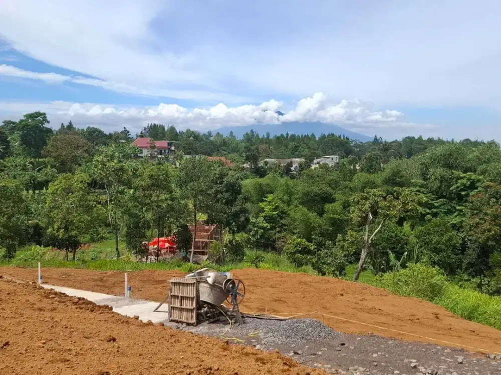 Jual cepat tanah luas 1000m shm di puncak cisarua bogor