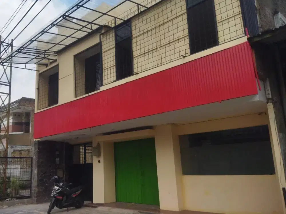 Disewa Ruko 2 Lantai Mainroad Kopo Bihbul dekat Exit Tol Kopo