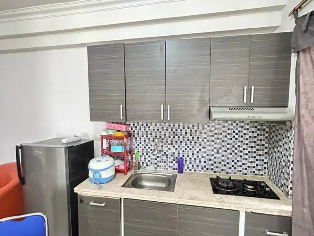 Apartemen Green Bay Pluit 3 BR Furnished Simple Ada Mesin Cuci