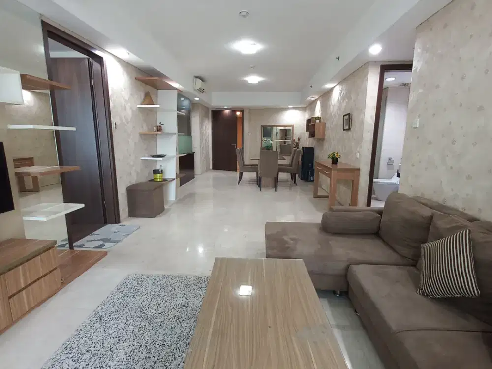 Dijual Murah Apartemen Kemang Village Residence Tipe 2 BR Furnished