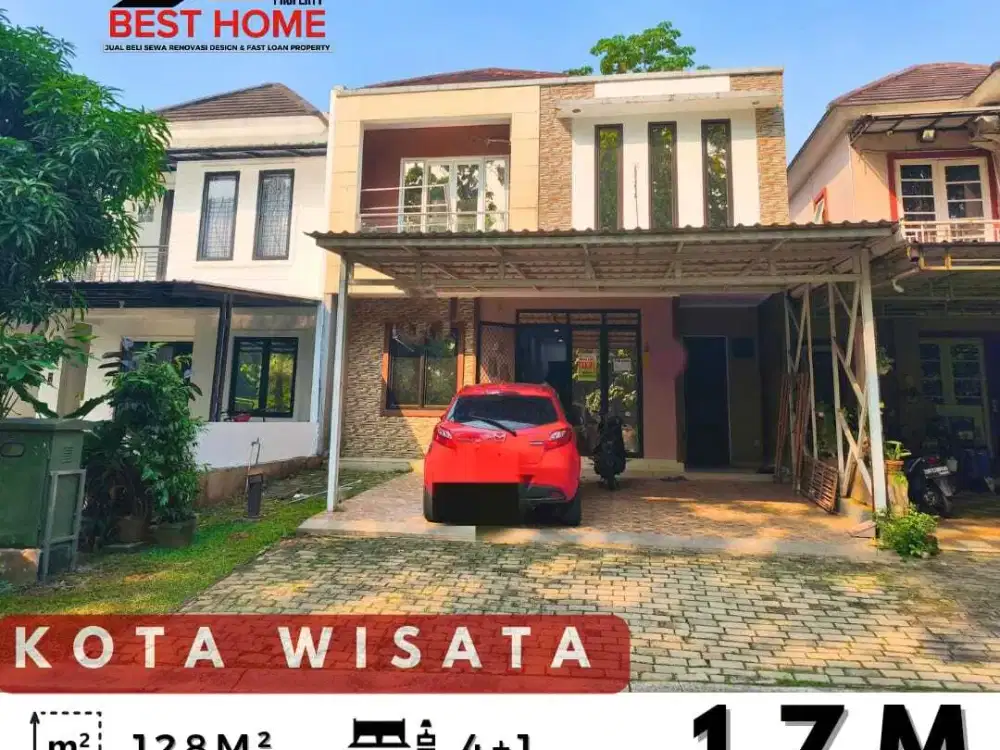 Bangunan Minimalis harga ekonomis kota wisata