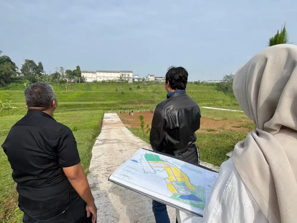 Tanah milik pribadi di megamendung puncak delat tol
