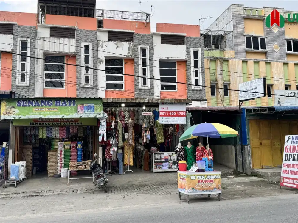 DIJUAL RUKO DI JALAN KELAMBIR V MEDAN