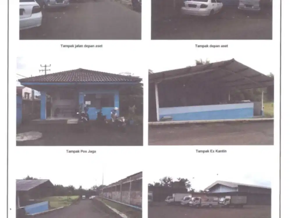 Di jual tanah dan bangunan di bogor