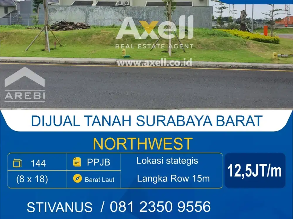 Kavling Citraland Northwest Dijual