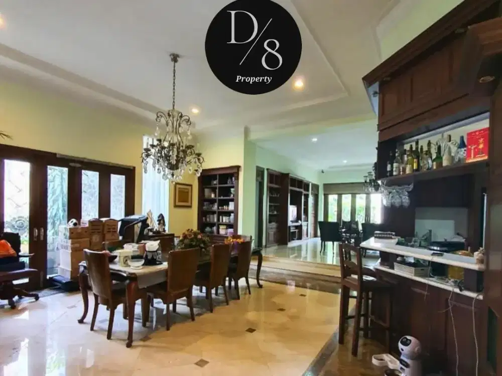 Rumah di PONDOK INDAH. LT.627/LB.400. 3BR. 2Bath. SHM. Harga 25M