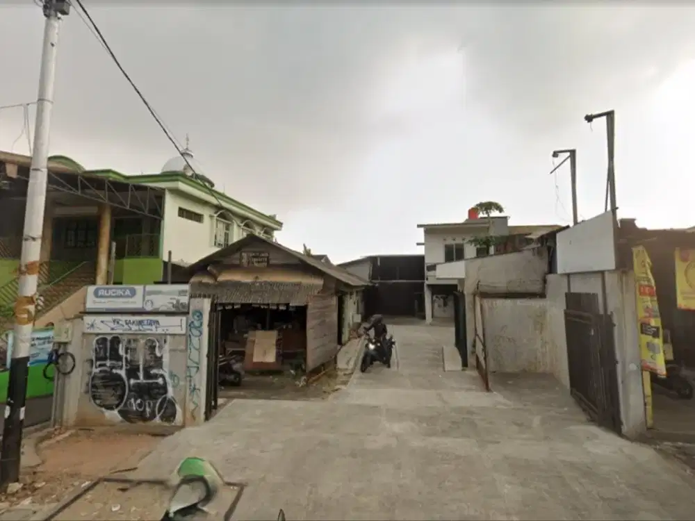 Dijual Tanah Bonus Bangunan di Jalan Raya Veteran Bintaro Jaksel