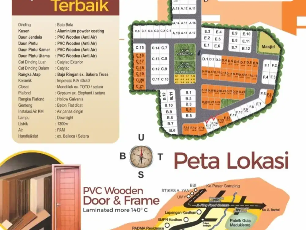 Rumah Baru di dalam Perumahan Bangunjiwo