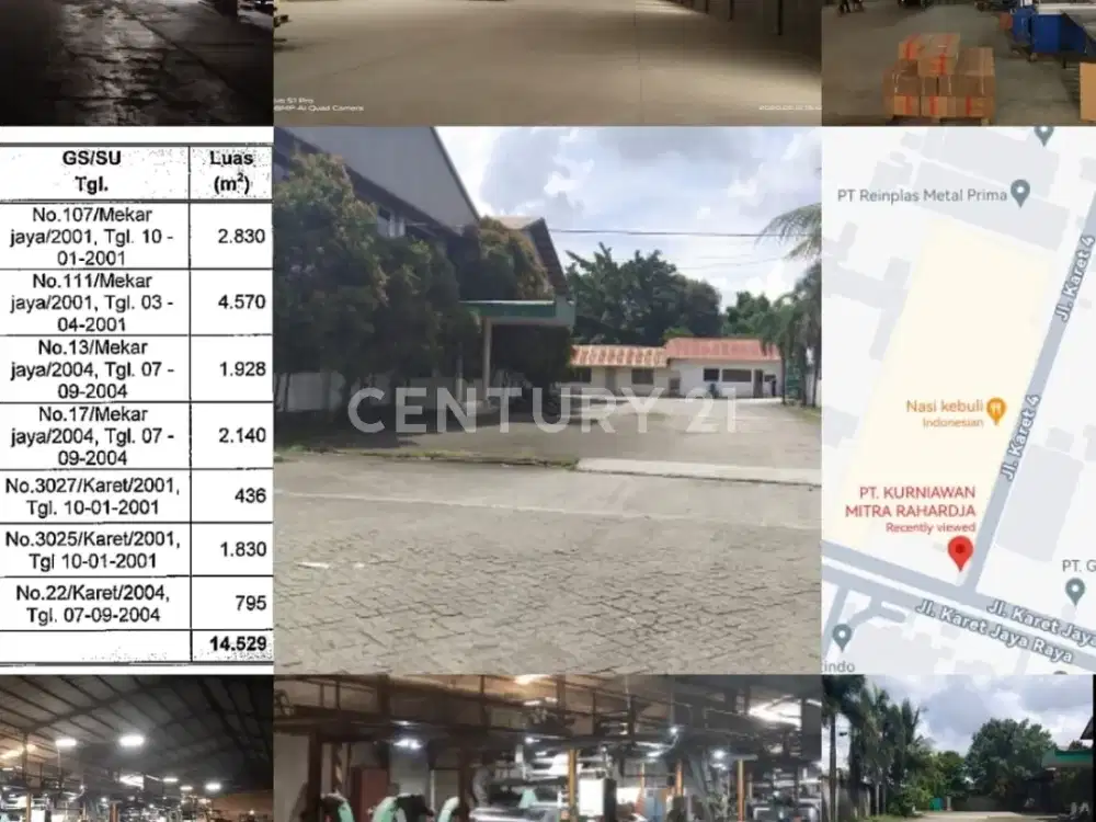 Pabrik/industri Kawasan Industri Mekar Jaya Sepatan Tangerang