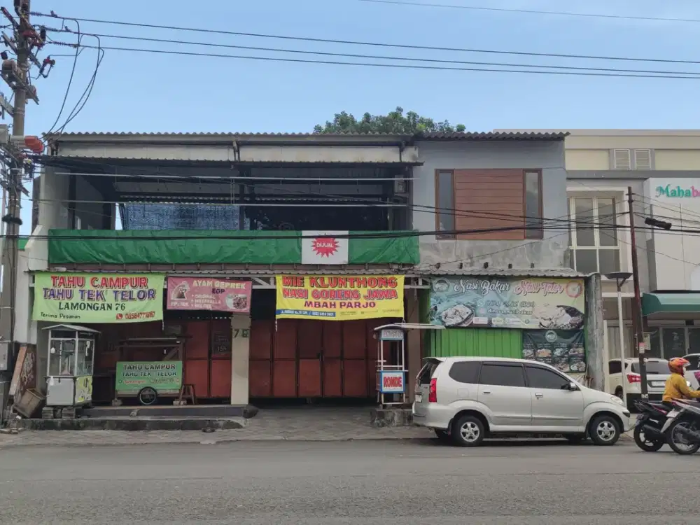 A281 JUAL RUMAH BONUS USAHA, HARGA HITUNG TANAH, PINGGIR JALAN RAYA