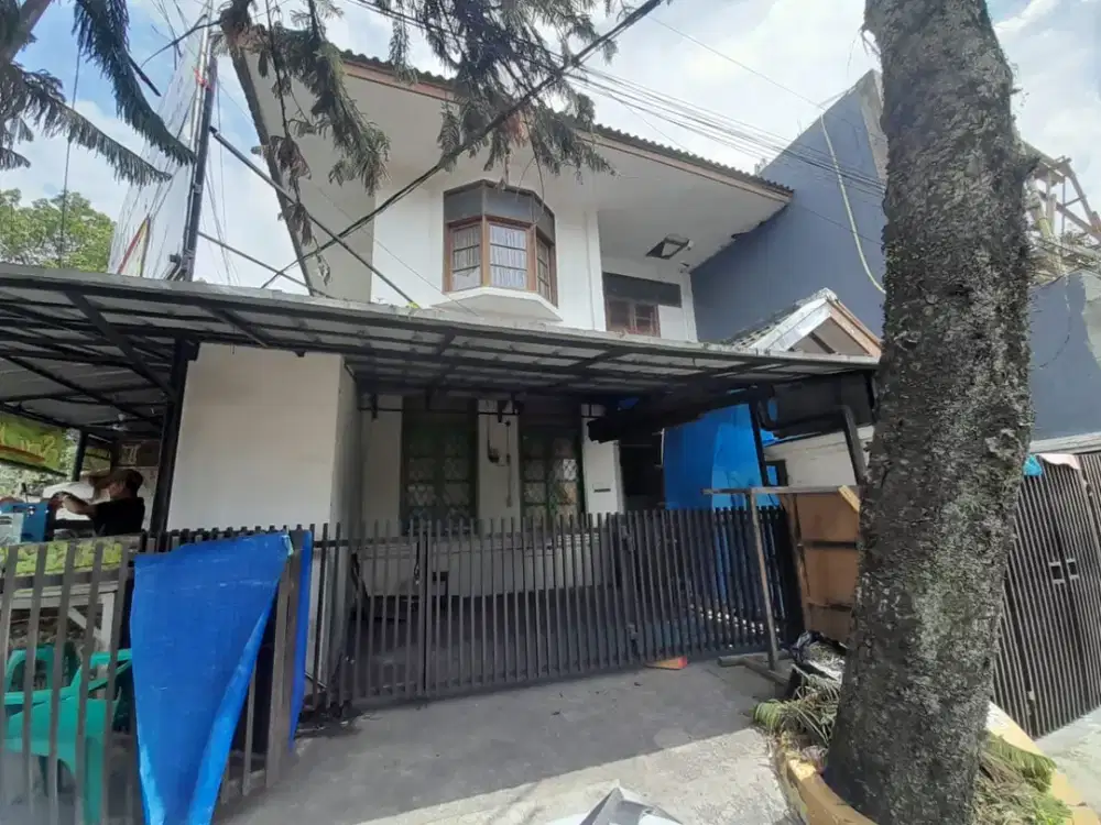 Rumah & Ruang Usaha Strategis di Sarimadu Barat Dekat Setra Duta