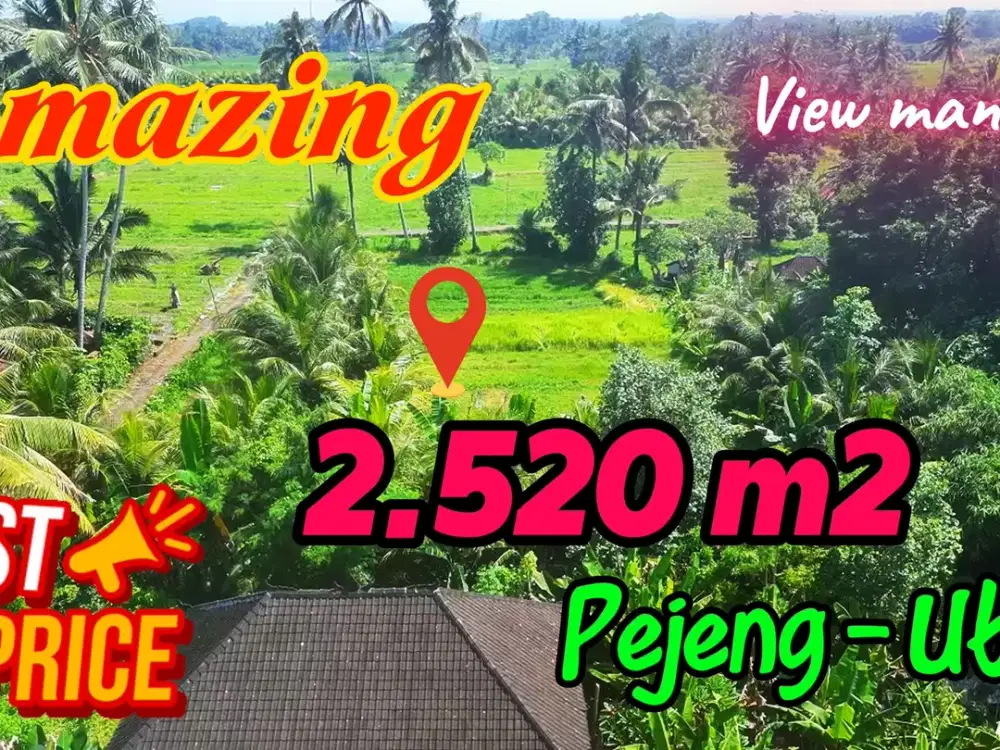 Siap Bangun 2,520 m2 Potensial untuk Investasi Property