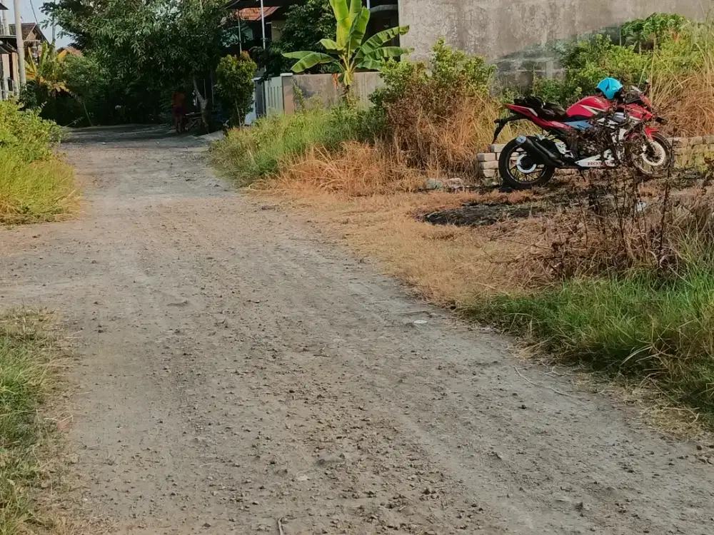 Dijual tanah candi Sidoarjo 7 x 17 m jalan lebar