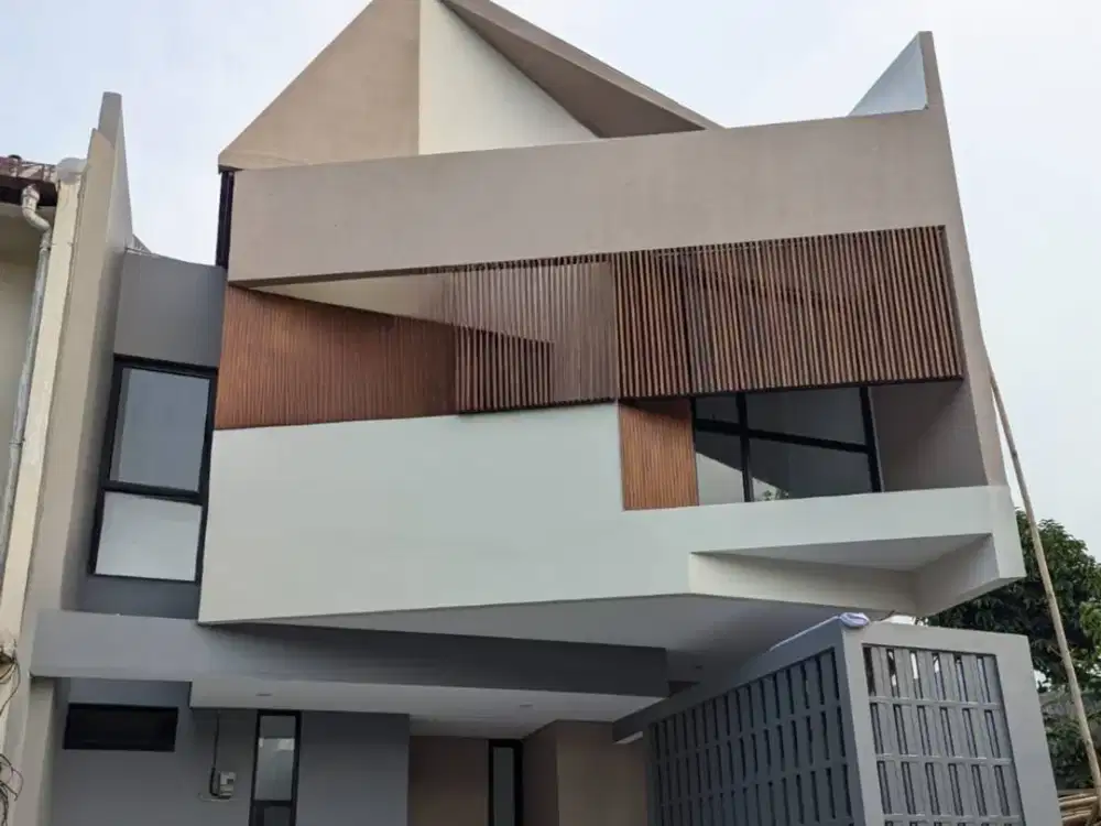 DIJUAL RUMAH MODERN INDUSTRIAL DESAIN LOKASI BINTARO JAYA SEKTOR 9