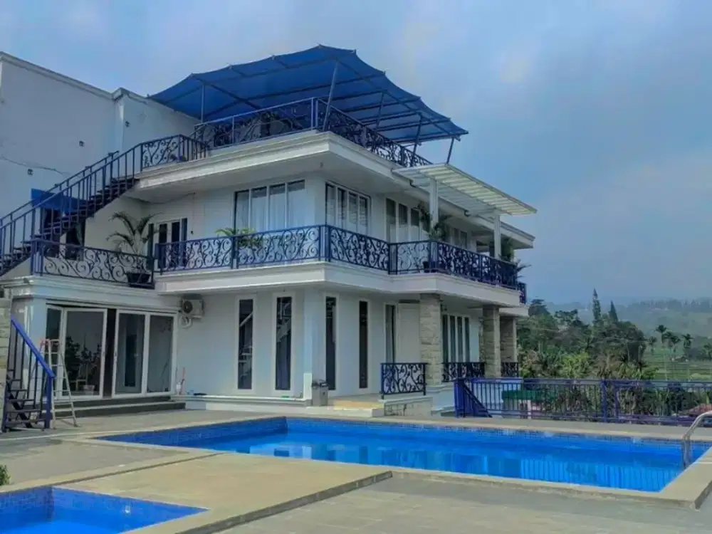 Villa baru mewah di megamendung puncak bogor