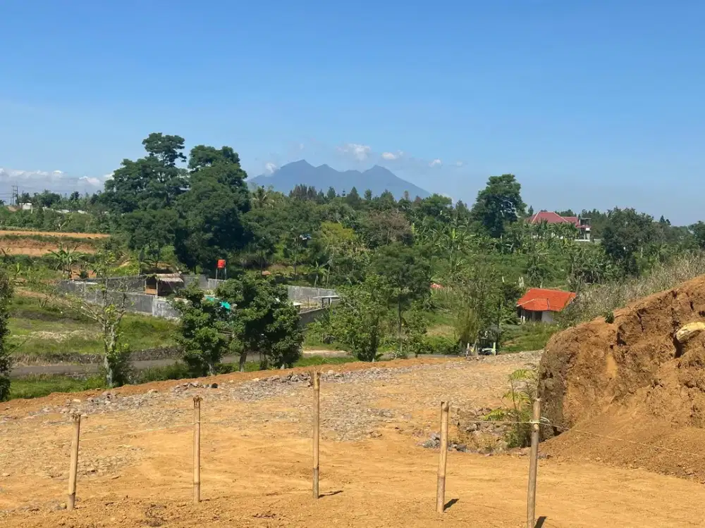 Jual tanah luas 2000m shm di cisarua puncak bogor