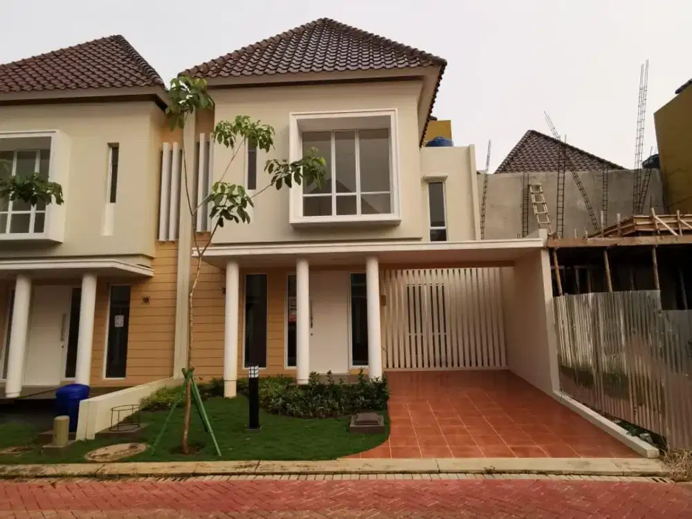 Rumah 2lt Cluster Atlanta Village di Gading Serpong