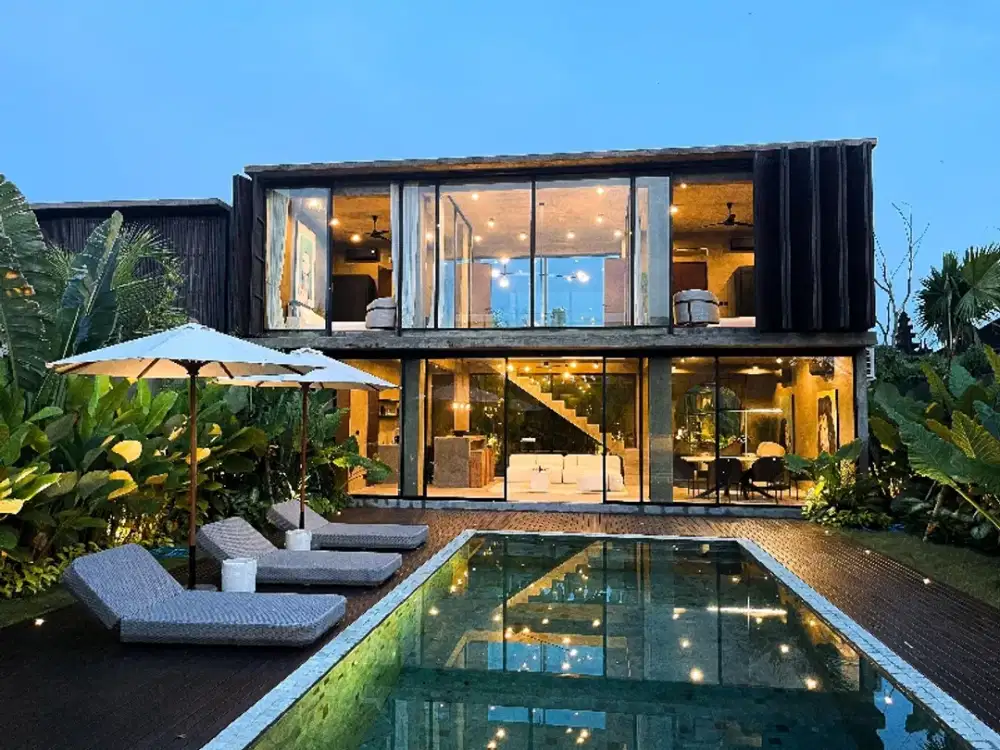 luxury villa di canggu tumbak bayuh, villa bari