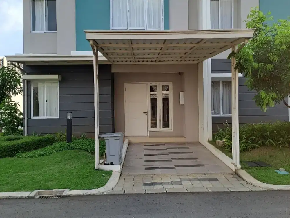 Dijual Rumah Hoek 2 Lantai Cluster Agnesi Sum.marecon Serpong