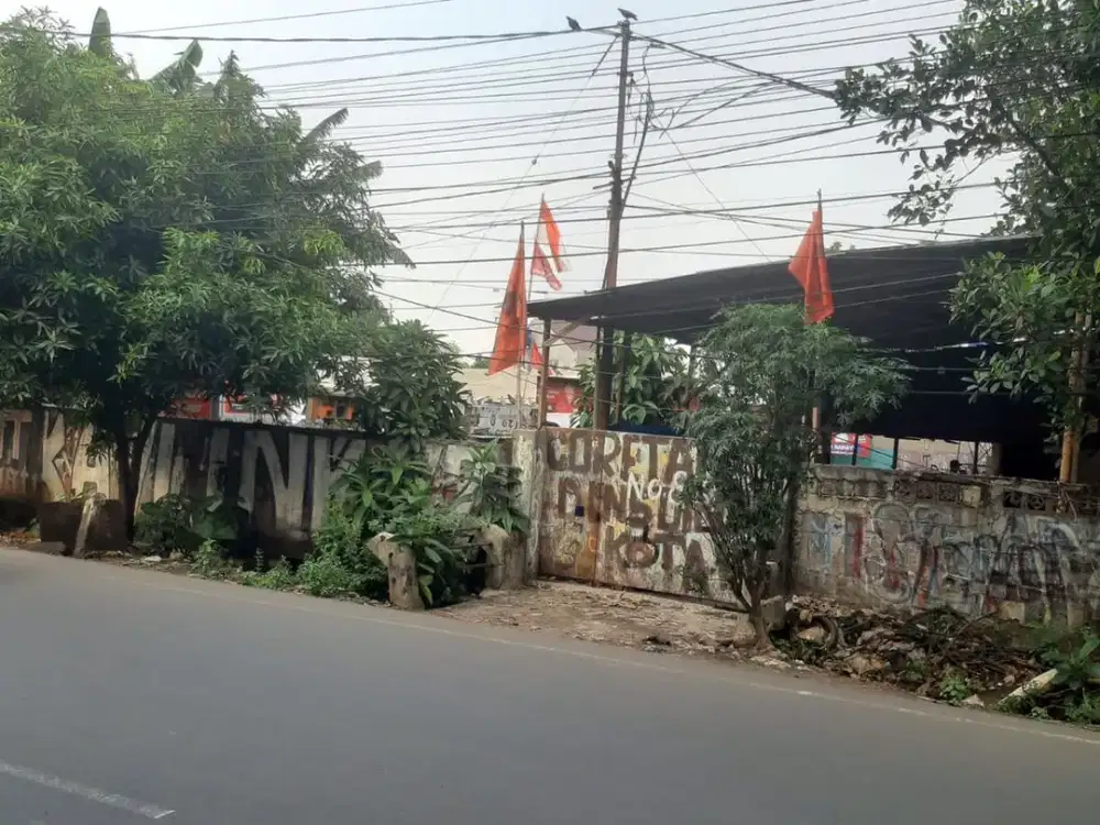 Dijual Lahan di Pinggir Jalan Cocok Untuk Usaha di Kedaung