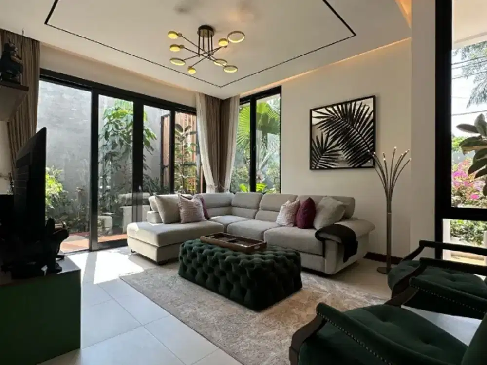 Permata Hijau II Newly Renovated House Furnished Dalam Komplek