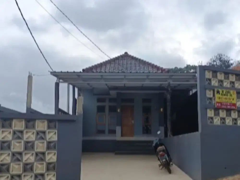 Jual rumah Siap huni