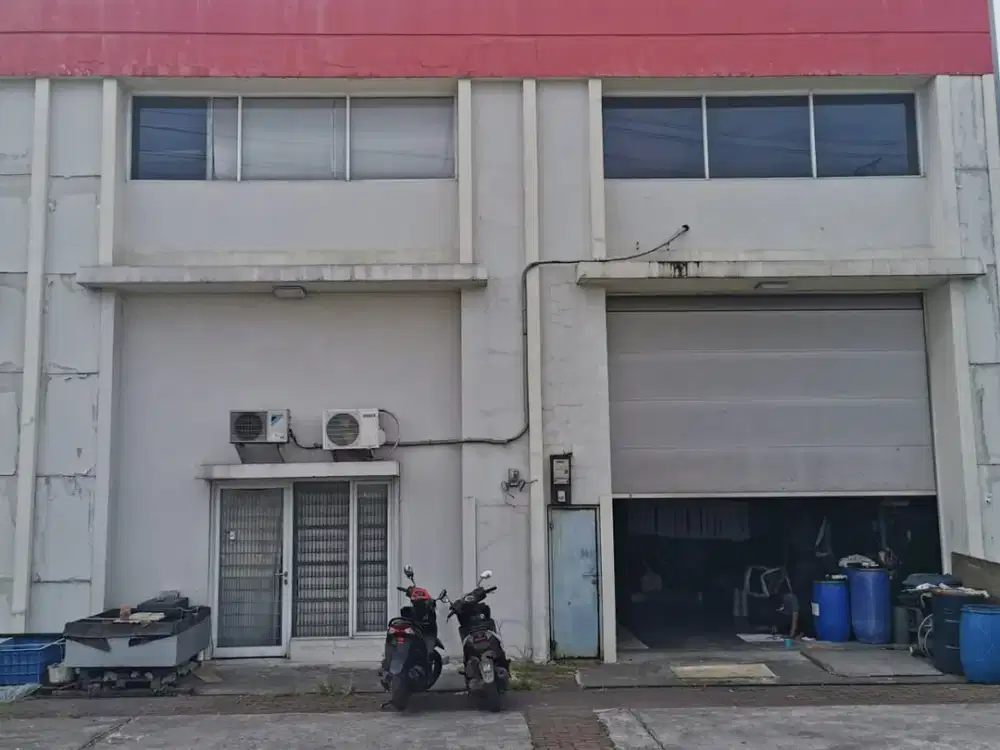 Dijual Gudang Gandeng ada Kantor di Bitung Tangerang