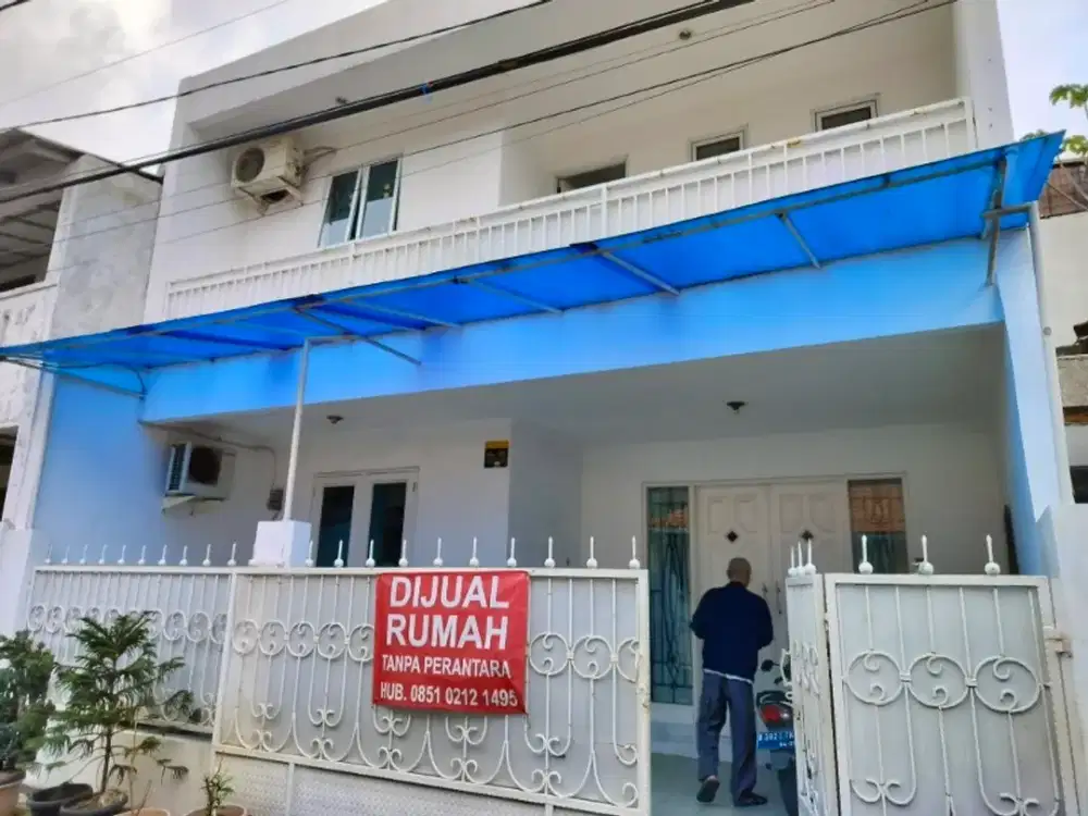rumah mungil. 2 lnt lebar 7 meter tidak banjir
