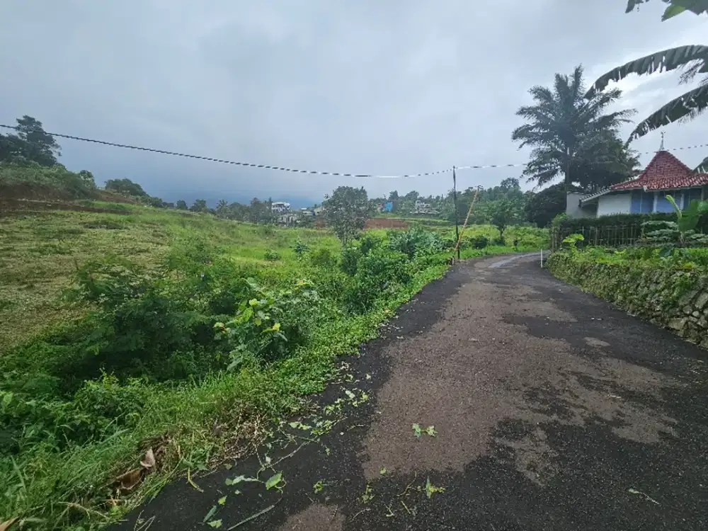 Kavling private shm di cisarua puncak bogor