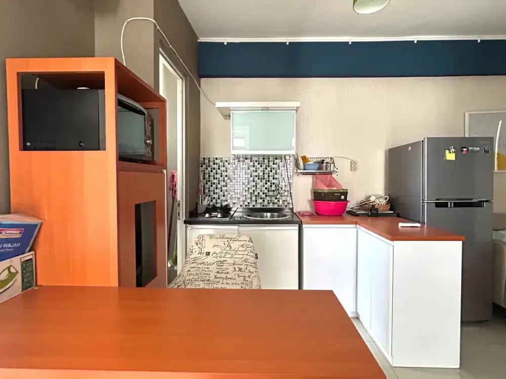 Apartemen Green Bay Pluit 3 BR Full Furnish Disiapkan Kasur Baru